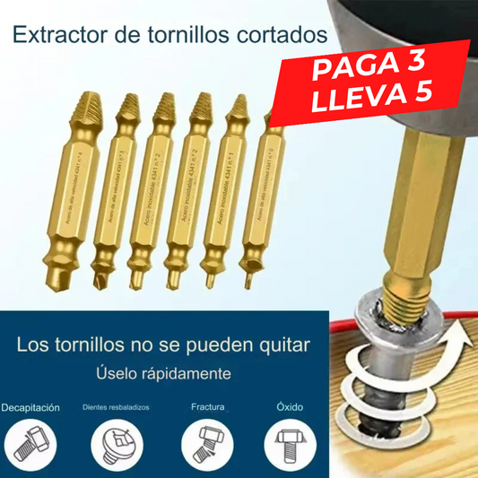 KIT DE BROCAS EXTRACTORAS