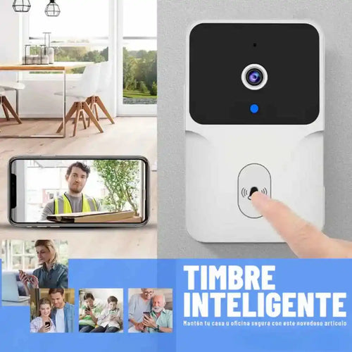 TIMBRE CON CAMARA Y MICROFONO 4k