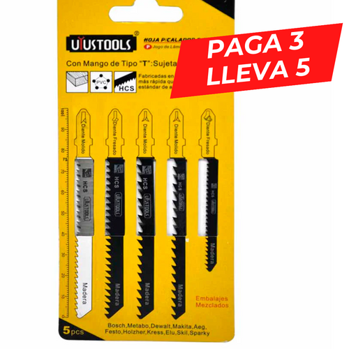 KIT DE 5 SIERRAS ALEMANAS