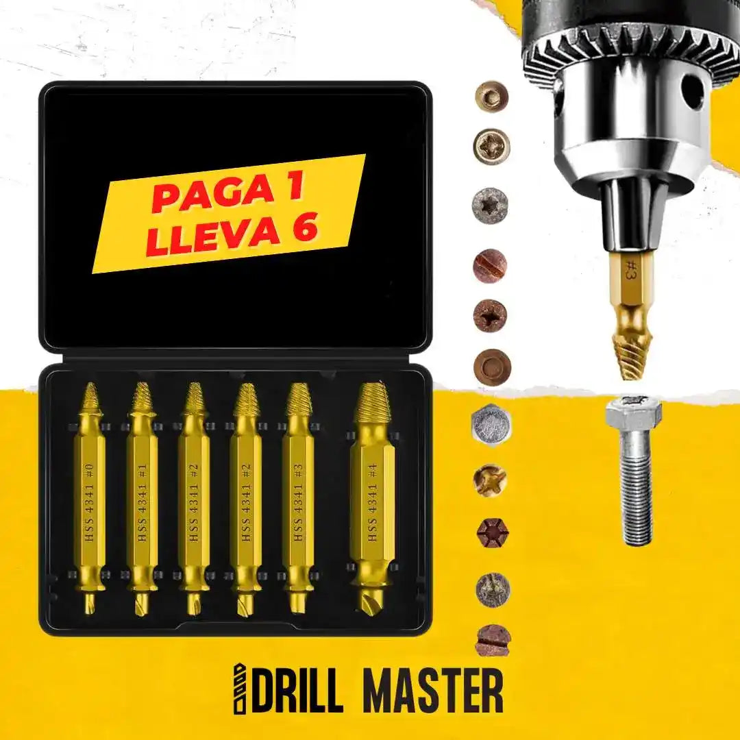 EXTRACTOR DE TORNILLOS Y TUERCAS ATASCADAS